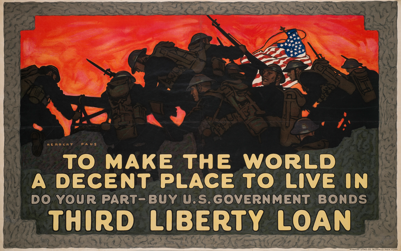 Image: Herbert Andrew Paus (American, 1880-1946), âTo Make the World a Decent Place to Live In,â 1918, courtesy Bruce Museum.